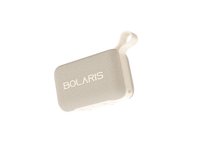 Enceinte Bolaris Bluetooth IPX5 5 W - Modèle Milano - Coloris Beige