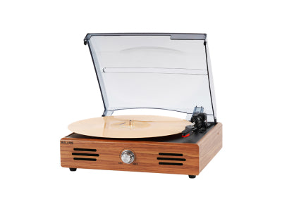 Platine vinyle Bolaris Bluetooth 5 W - Modèle Oxford - Coloris Hêtre