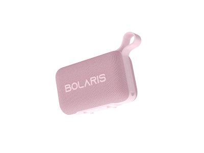 Enceinte Bolaris Bluetooth IPX5 5 W - Modèle Milano - Coloris Rose