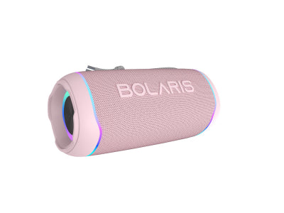 Enceinte Bolaris Bluetooth IP67 16 W - Modèle Parma - Coloris Rose