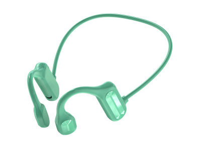 Casque audio Bolaris à conduction osseuse Bluetooth 5.2 - Modèle Malibu - Coloris Vert