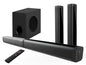 Home cinéma Bolaris 2.1 Barre de son Bluetooth ARC 80 W avec subwoofer  - Modèle Nice