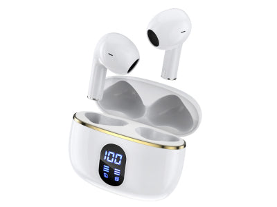Écouteurs TWS Bolaris Bluetooth 5.3 - Modèle Dallas - Coloris Blanc