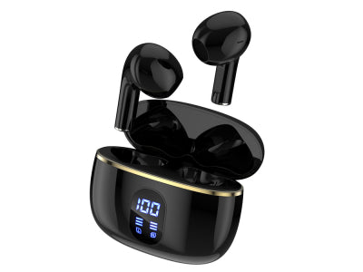 Écouteurs TWS Bolaris Bluetooth 5.3 - Modèle Dallas - Coloris Noir