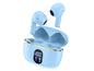 Écouteurs TWS Bolaris Bluetooth 5.3 - Modèle Dallas - Coloris Bleu