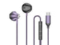 Écouteurs Intra-Auriculaires USB-C Bolaris avec télécommande - Modèle Jupiter - Violet