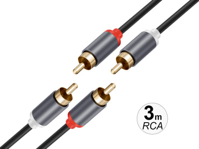 Câble audio RCA Bolaris - Longueur 3 m
