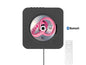 Lecteur CD mural avec fonction Bluetooth et télécommande Bolaris - Modèle Cancale - Coloris Noir